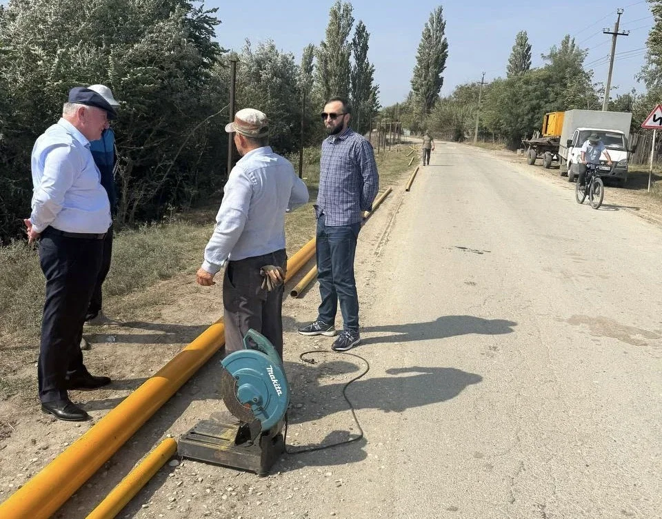 Строительство газопровода в Тляратинском районе завершат до конца года