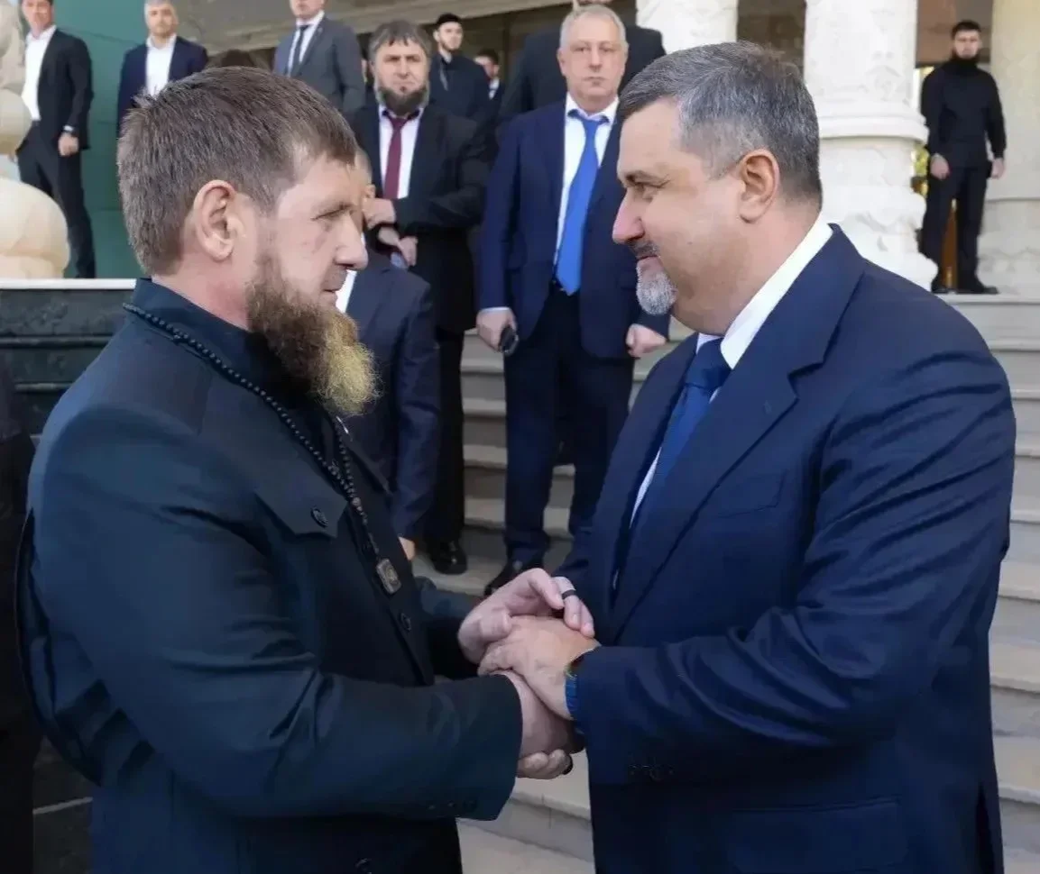 Щукин поздравил Рамзана Кадырова с переизбранием на пост Главы Чечни