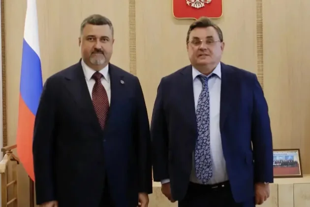 Фёдор Щукин встретился с министром юстиции России Константином Чуйченко