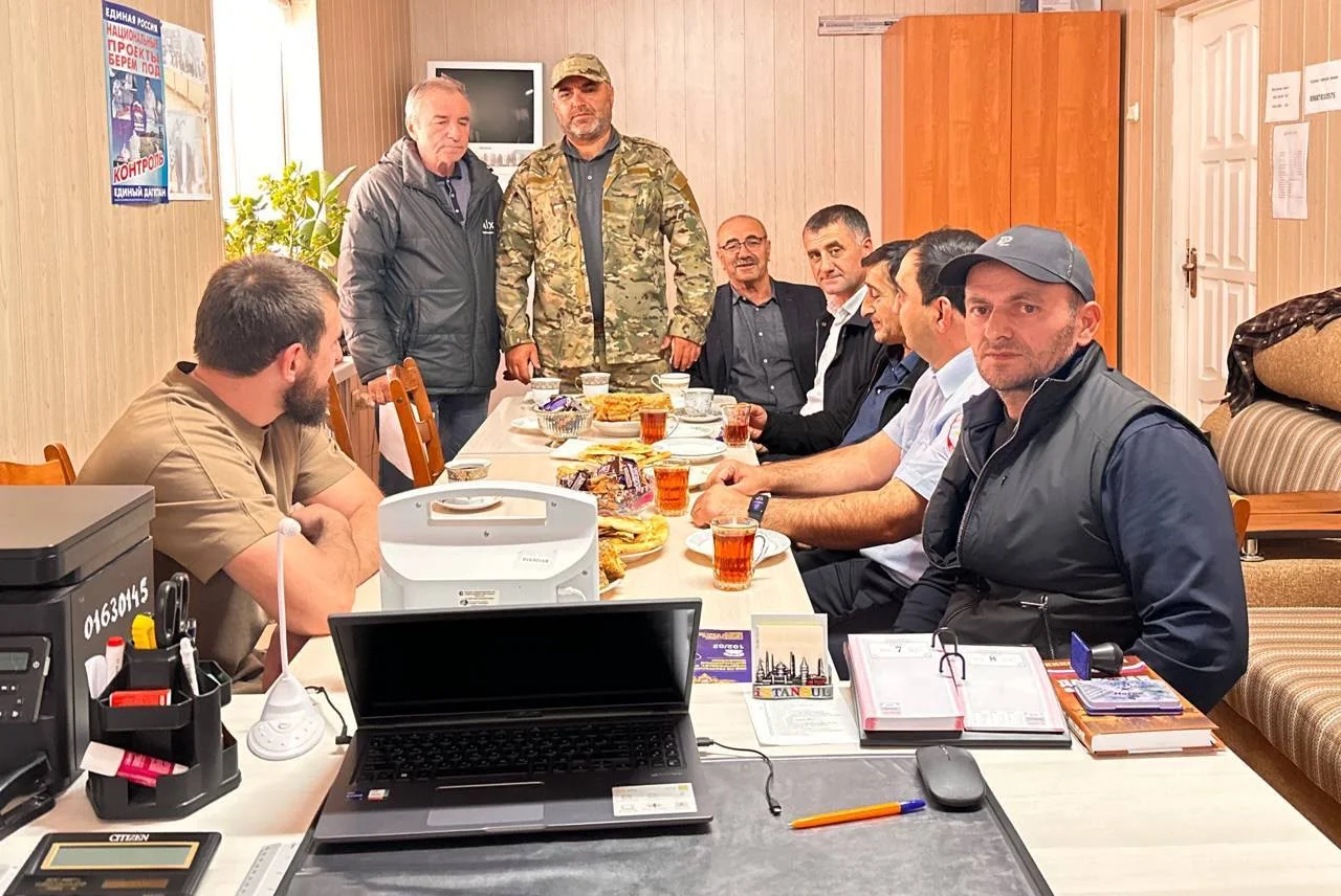В Рутульском районе прошла встреча с участниками СВО