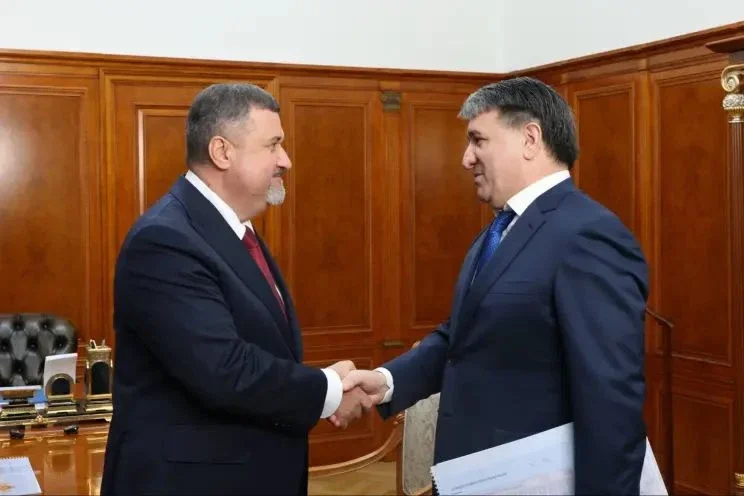 Фёдор Щукин провёл рабочую встречу с Джамбулатом Салавовым
