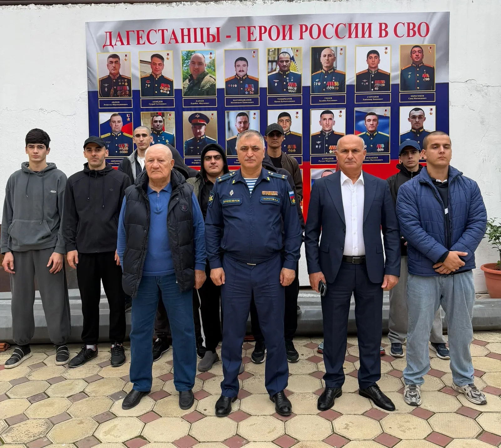 Осенний призыв в Дербенте: первая отправка состоялась