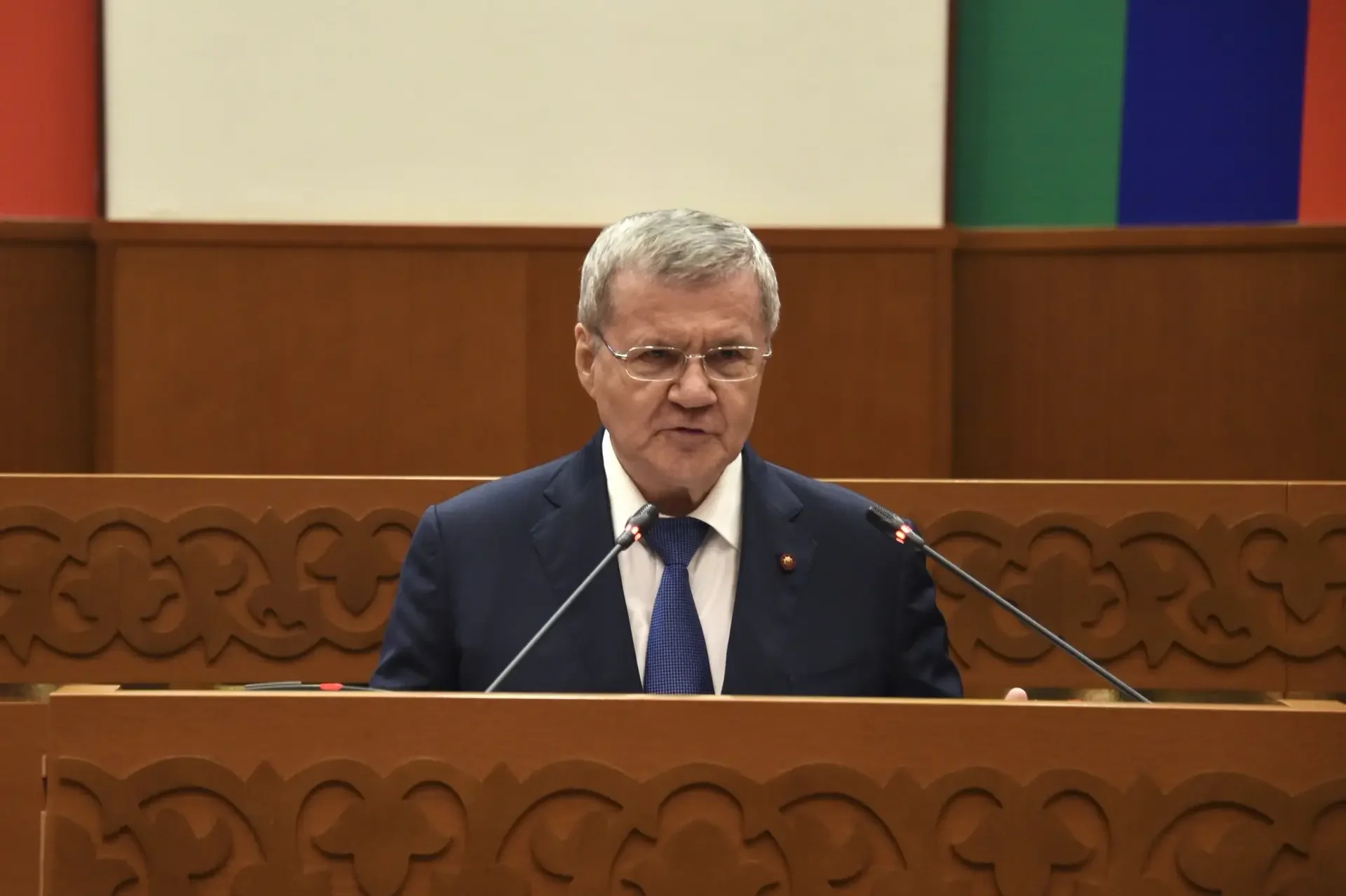 Юрий Чайка поздравил Федора Щукина с избранием и вступлением в должность Главы РД