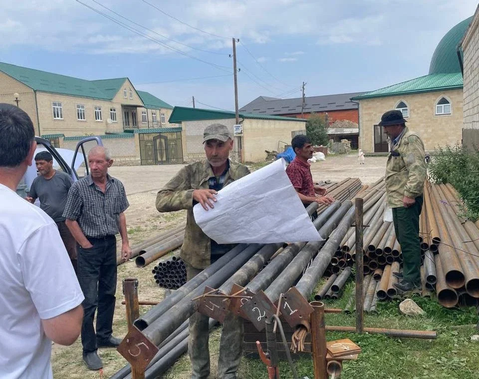 Новые газопроводы строятся в Акушинском районе