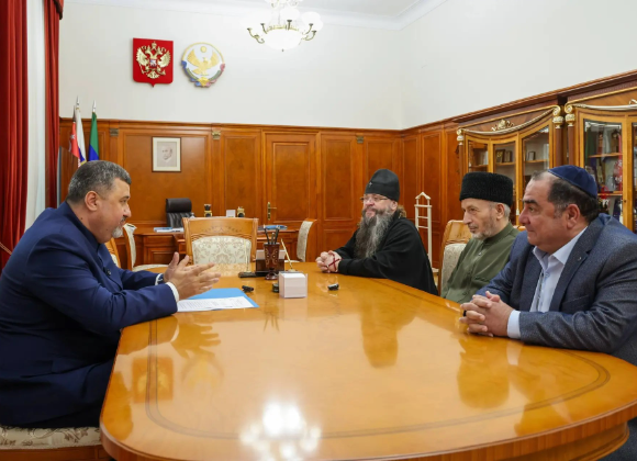 Врио Главы РД Фёдор Щукин провел встречу с духовными лидерами региона