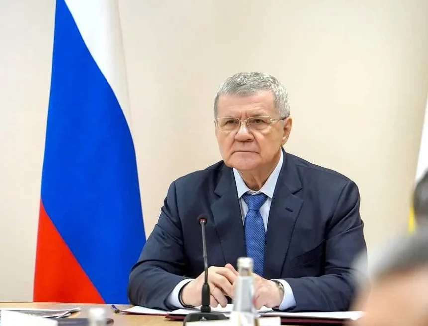 Магомед Рамазанов поздравил Юрия Чайку с 75-летним юбилеем