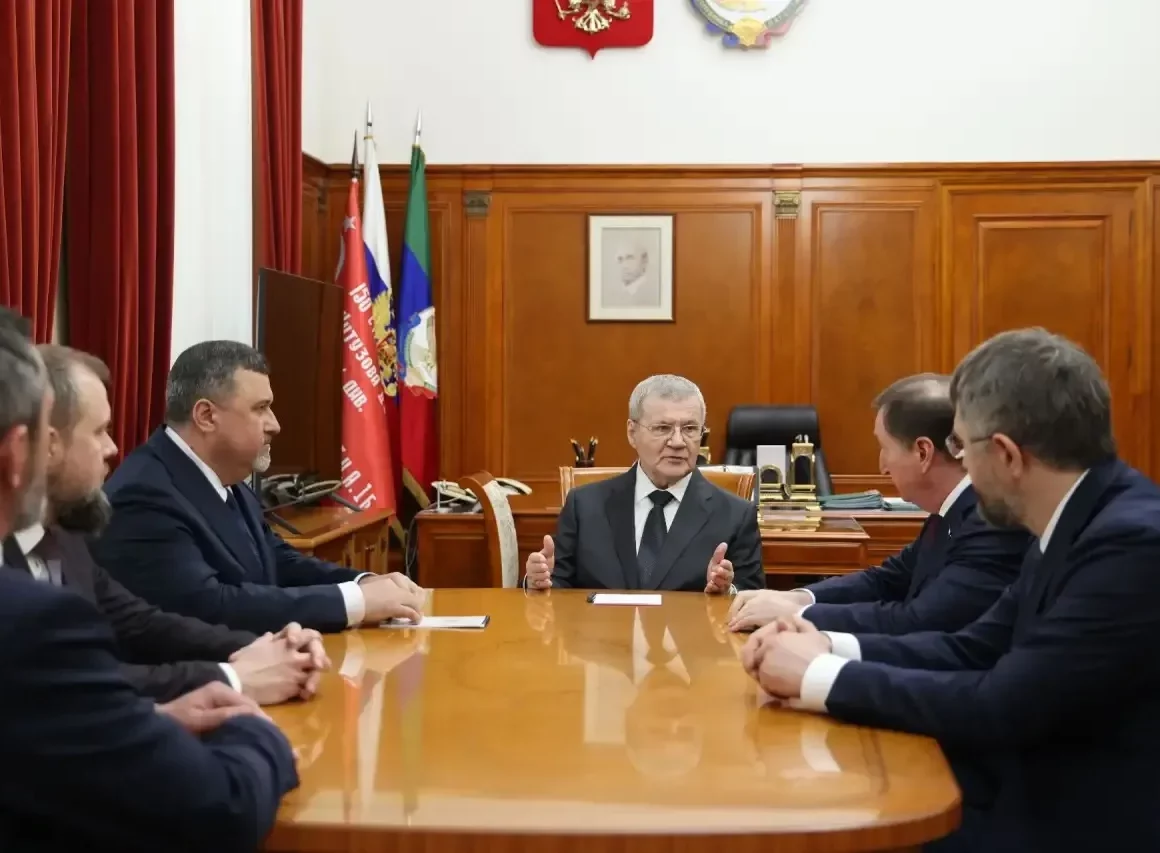 Юрий Чайка провел рабочую встречу с врио Главы РД Федором Щукиным