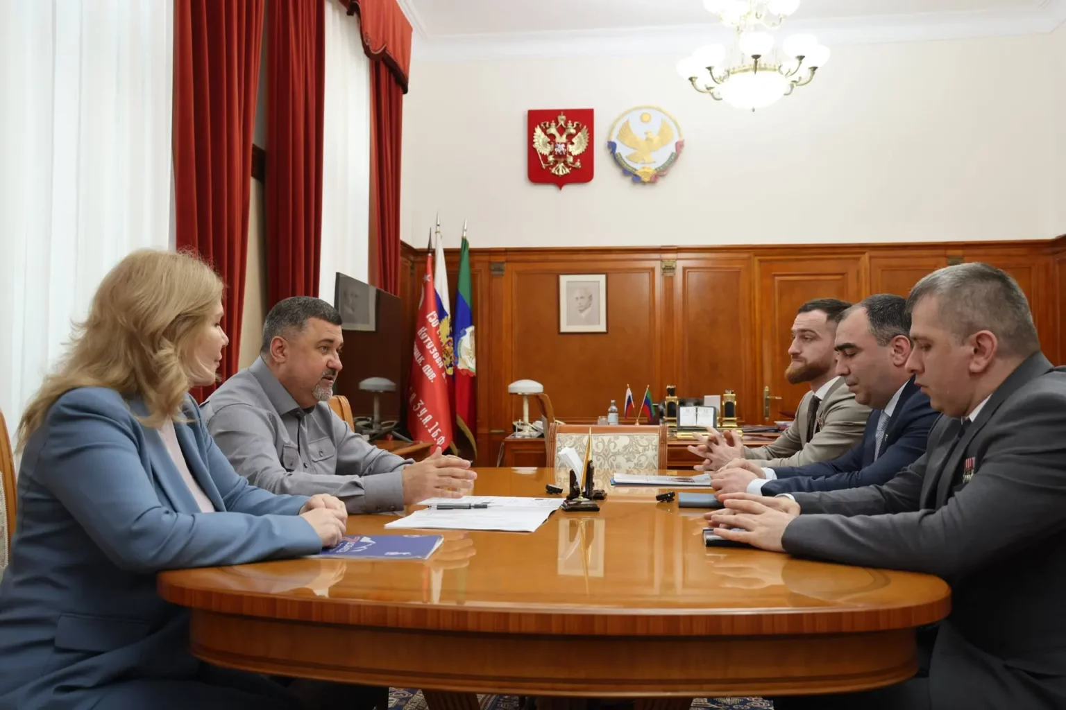 Фёдор Щукин встретился с участниками программы «Время героев»