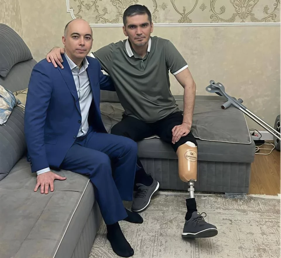 Помощник зампредседателя Госдумы Петра Толстого навестил героя СВО в Дагестане