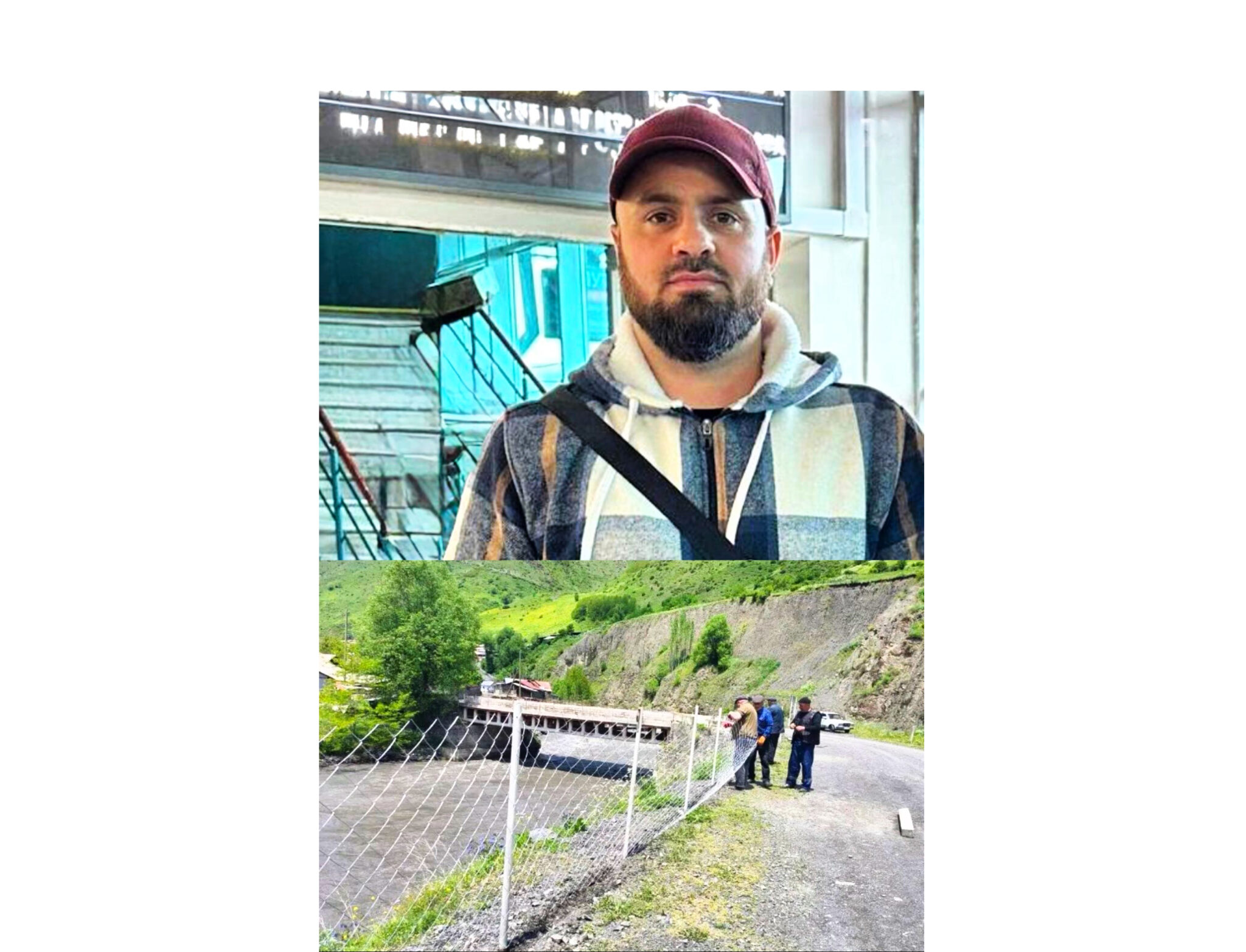 Опасный участок дороги в селе Мишлеш огорожен при поддержке участника СВО Рустама Гасанова