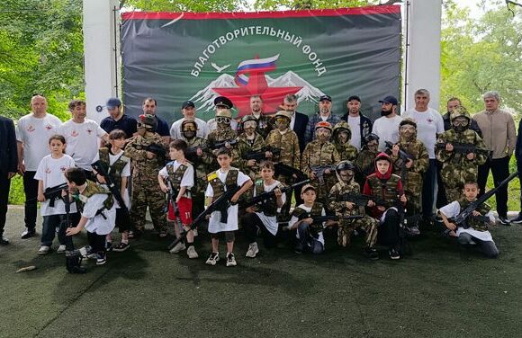 В лагере «Огонёк» провели спортивно-патриотическую смену для детей участников СВО