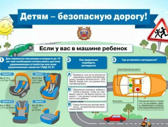 Соблюдение Правил дорожного движения сохранит жизнь и здоровье ребёнка