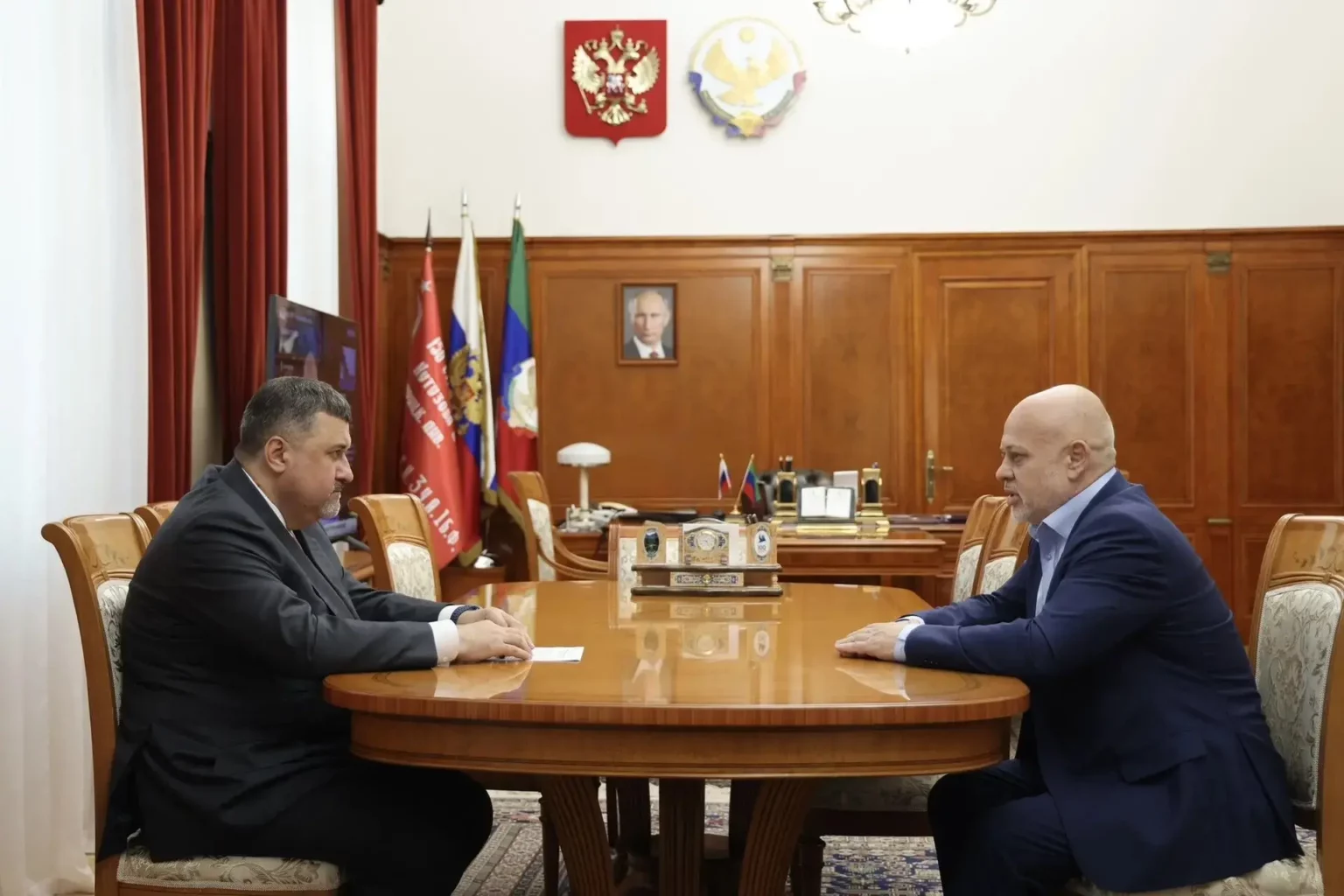 Фёдор Щукин провел встречу с главой Михайловского района Запорожской области