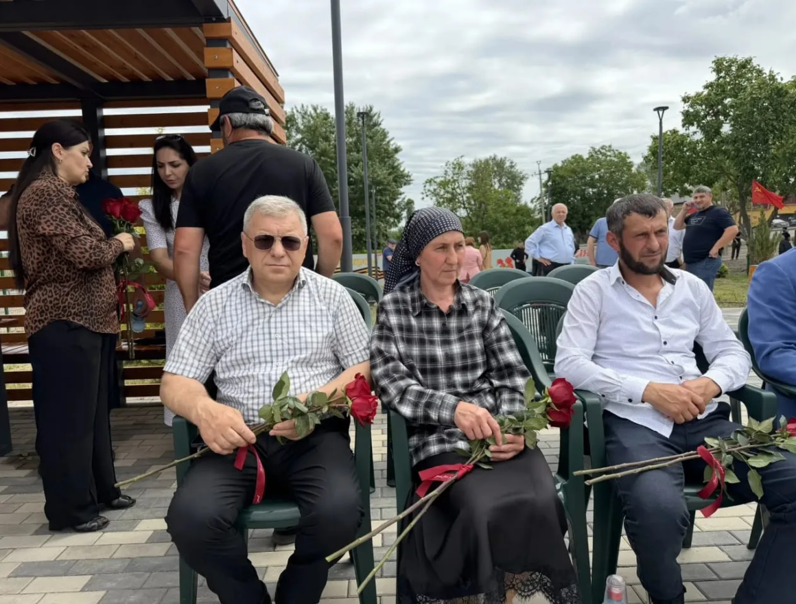 В селе Гапцах открыли «Сад Памяти»